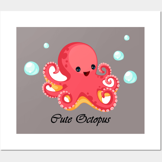 Cute Octopus Wall Art by This is store